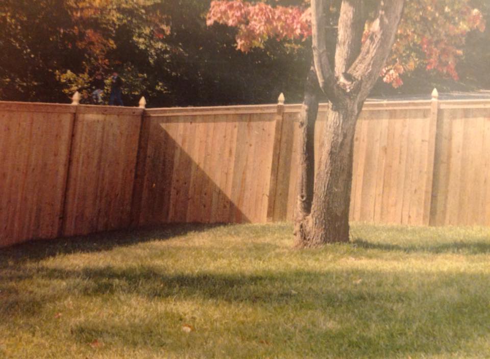 privacy fence gate in Anne Arundel County