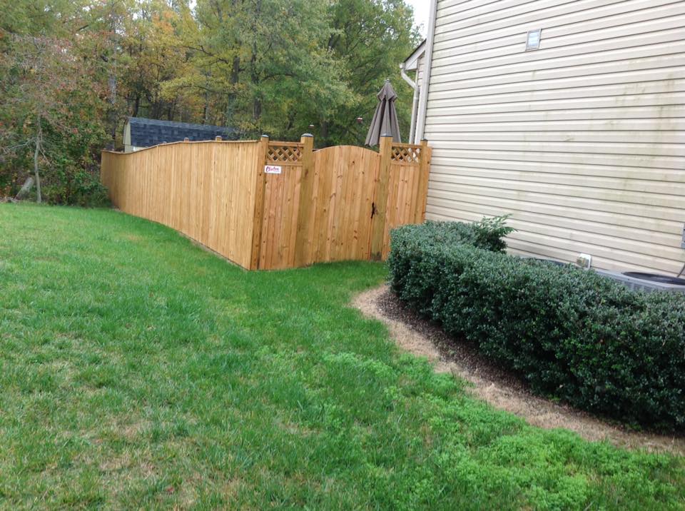 Perfect privacy fences in St. Mary's County.