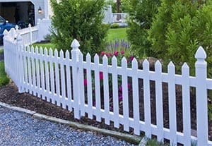 corbit white fence