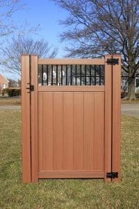 installing a fence gate in Southern MD