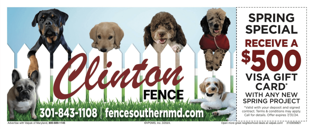 clinton fence specials